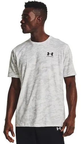 camisa Under Armour ABC Camo - 100/White/Mod Gray - men´s