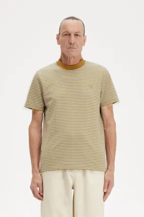 Camiseta gruesa de rayas finas